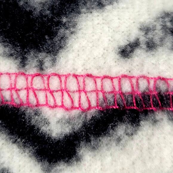 Danskin Zebra Striped Pullover Jacket Size M(7-8) - Picture 4 of 11